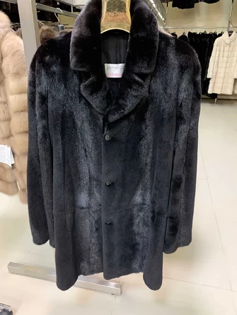 Норковая мужская шуба UNIFUR 7904Р-0