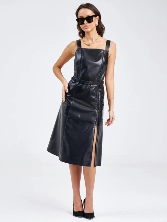 Женский сарафан из натуральной кожи 03-1